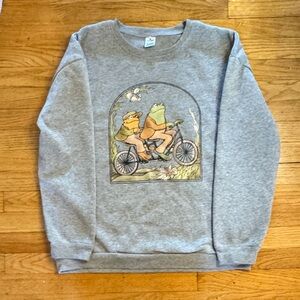 Frog and toad crewneck